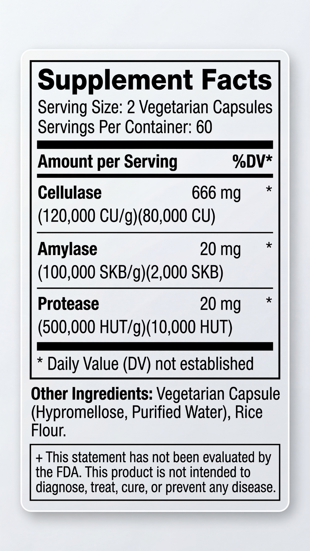 Nature's Ability CandiGut Enzymes | Cellulase & Protease