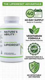 Nature's Ability Lipid Reset | Red Yeast Rice & CoQ10