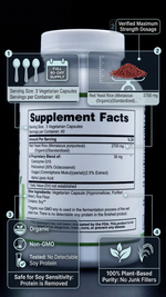 Nature's Ability Lipid Reset | Red Yeast Rice & CoQ10