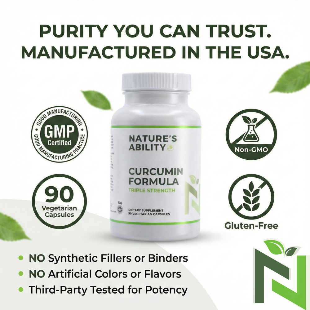 Nature’s Ability Curcumin C3 Complex® with BioPerine®