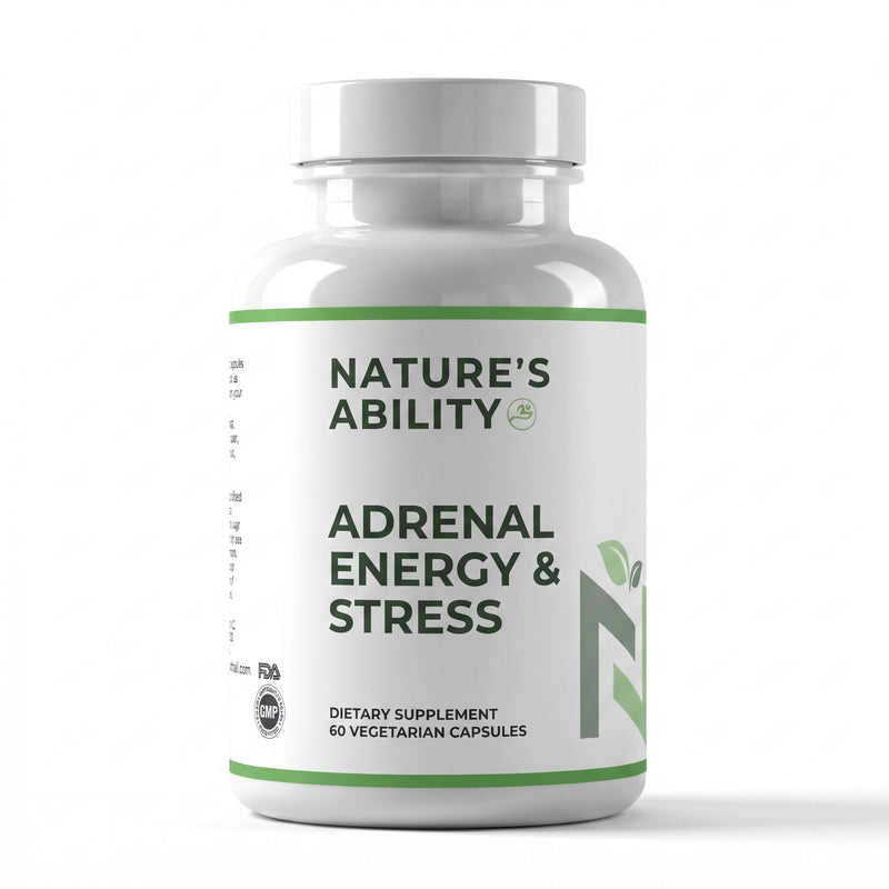 Nature's Ability Adrenal Energy | Ashwagandha & Rhodiola