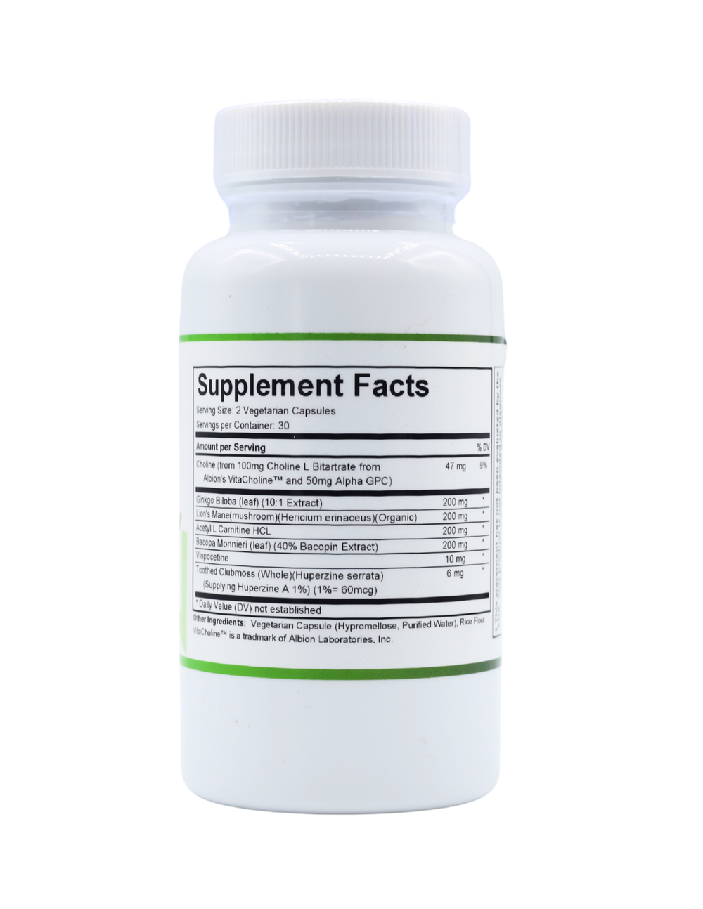 Nature's Ability Memory Support | Lion's Mane & Ginkgo