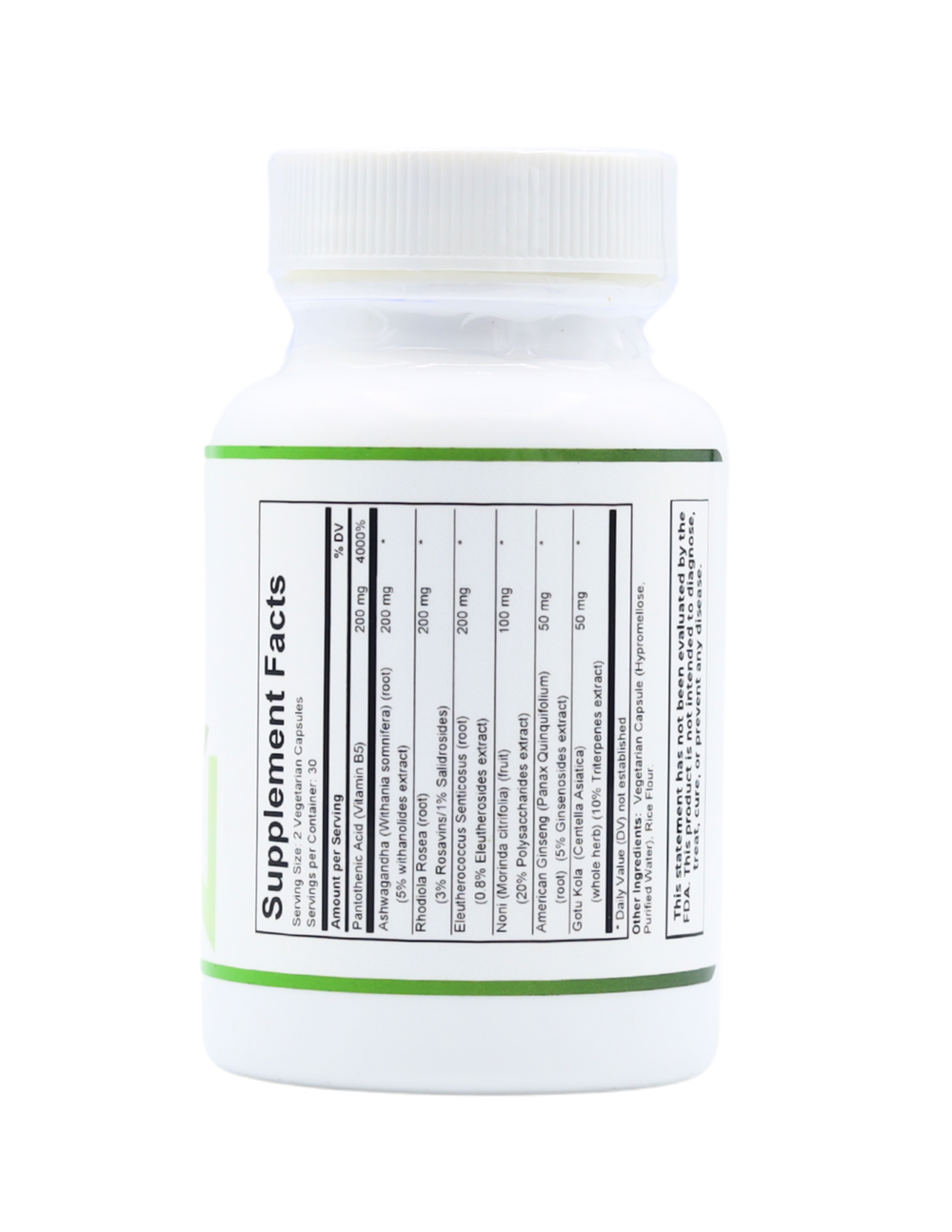 Nature's Ability Adrenal Energy | Ashwagandha & Rhodiola