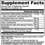 Nature's Ability Memory Support | Lion's Mane & Ginkgo