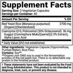 Nature's Ability Lipid Reset | Red Yeast Rice & CoQ10