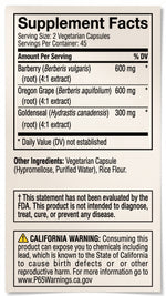 Nature's Ability Complete Berberine Complex | Barberry & Goldenseal