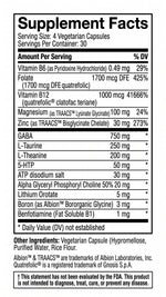 Nature's Ability Cognitive Support | Alpha-GPC, GABA & L-Theanine