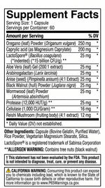 Nature's Ability Candida Herbal Complex | Oregano & Caprylic Acid