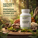 Nature's Ability Premium Mushroom Complex | 9-Strain Blend