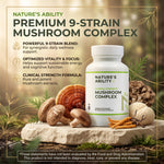 Nature's Ability Premium Mushroom Complex | 9-Strain Blend