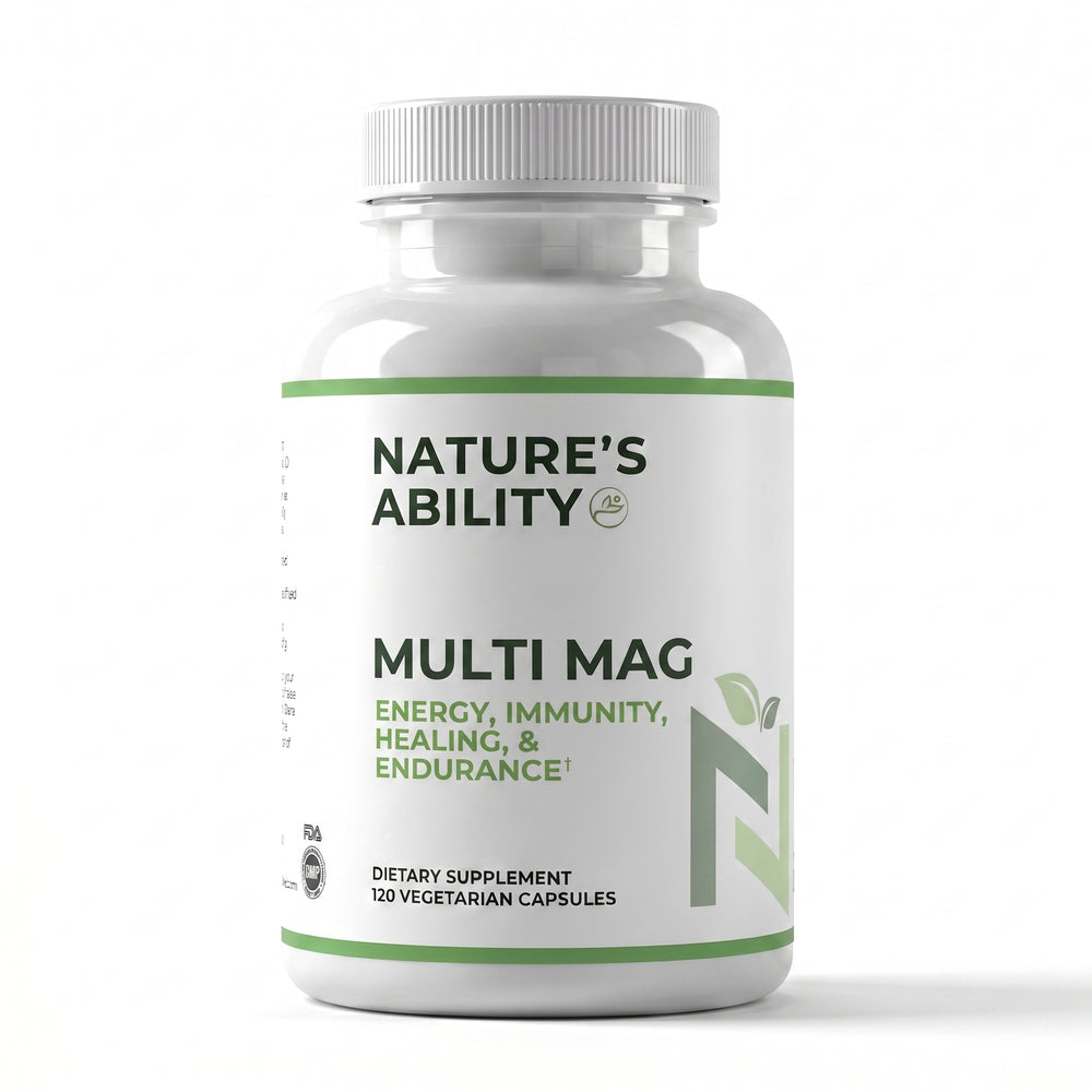 Nature's Ability Premium Multi Mag | 8-Form Mineral Blend