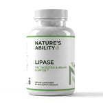 Nature's Ability Premium Lipase | Fat Digestion & Brain Support