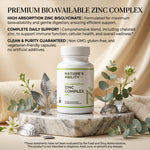 Nature's Ability Premium High Absorption Zinc Complex 30mg